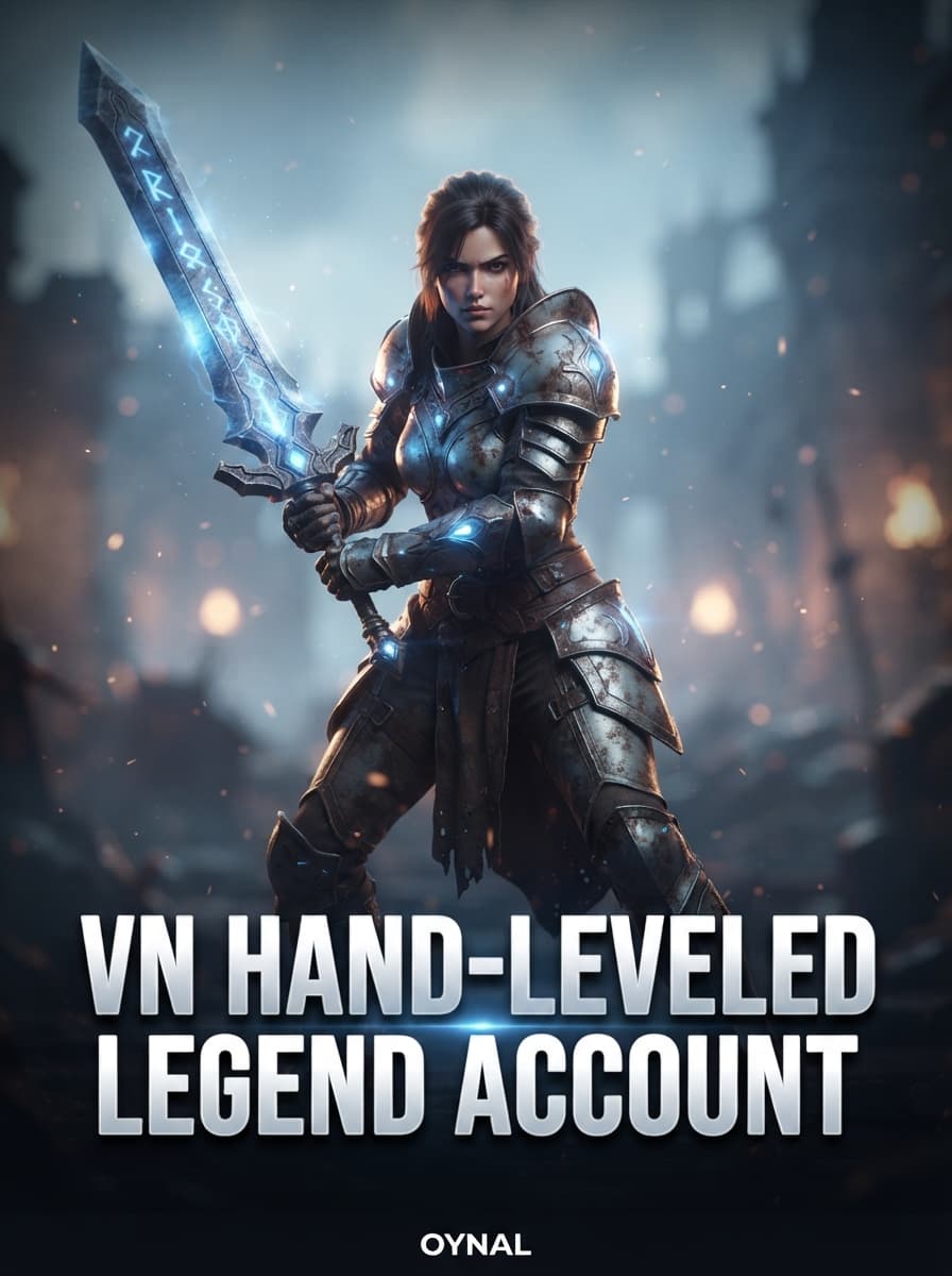 VN Hand-Leveled Legend Account