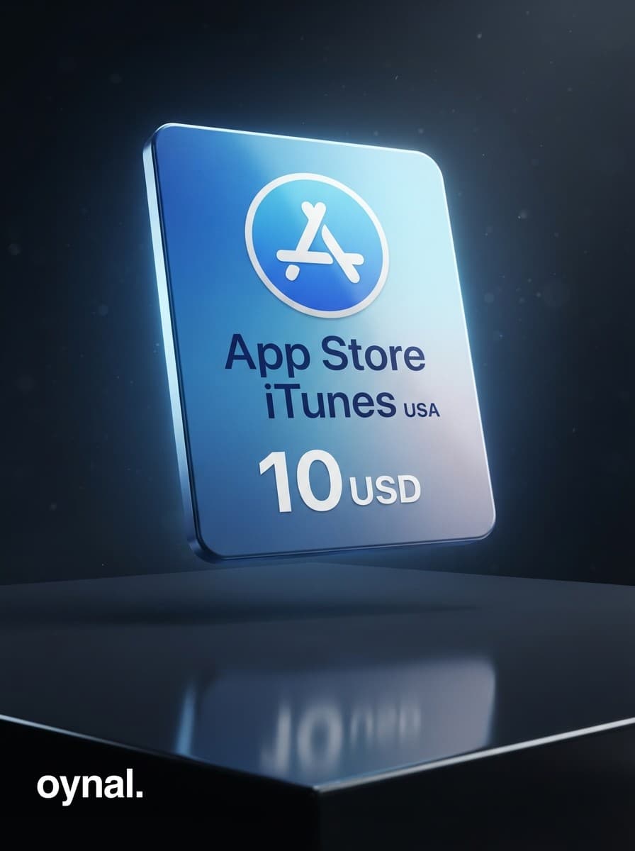 10 USD App Store iTunes Hediye Kartı