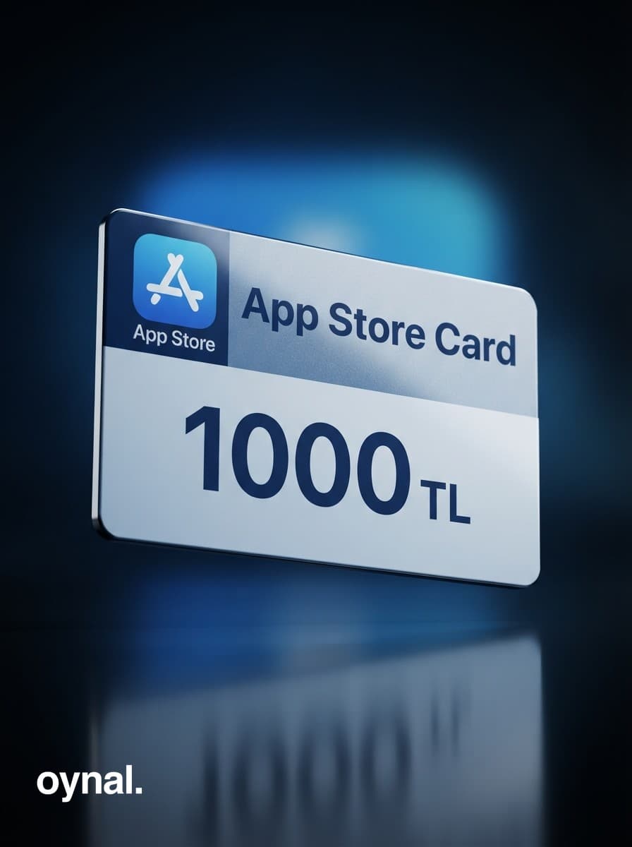 1000 TL App Store Card