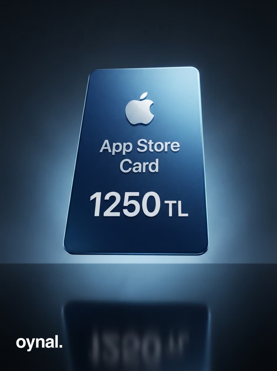 1250 TL App Store Card