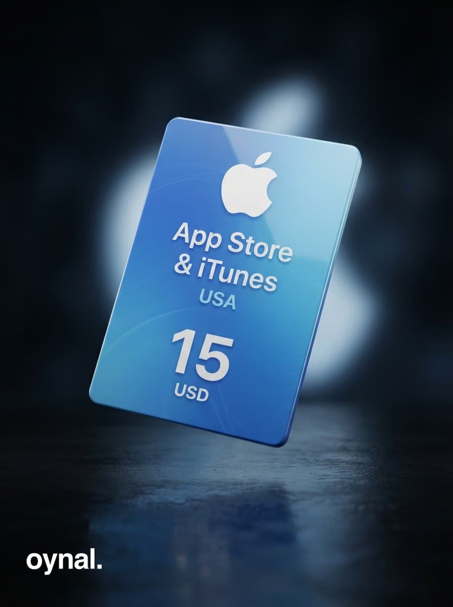 15 USD App Store iTunes Hediye Kartı