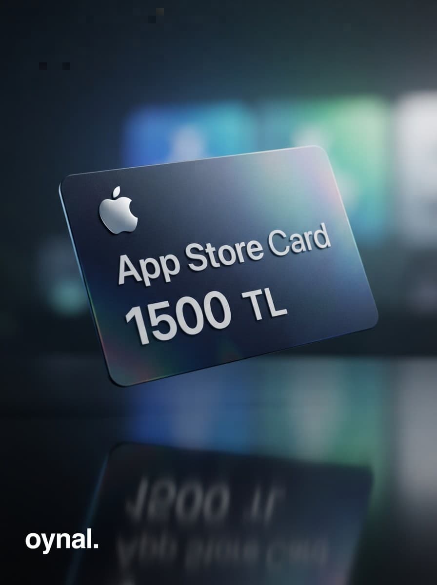 1500 TL App Store Card