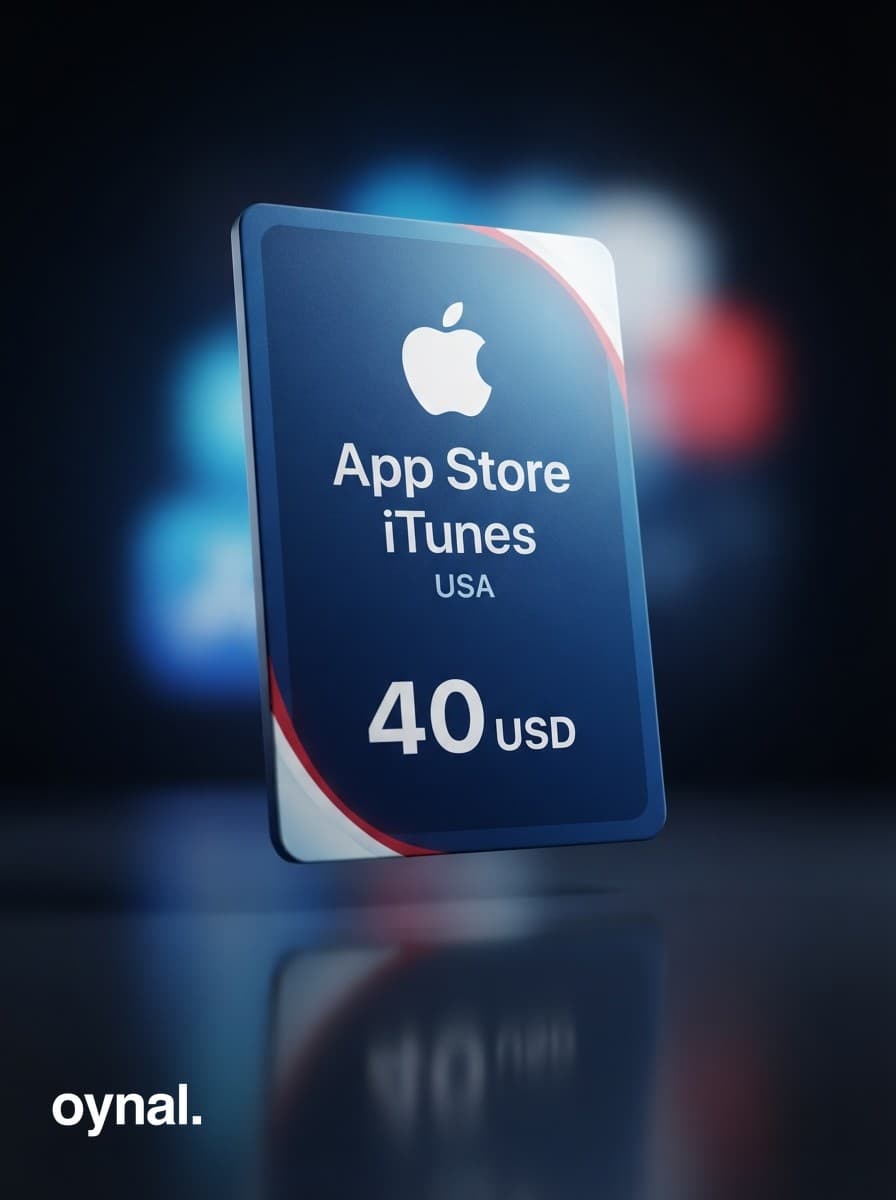 40 USD App Store iTunes Hediye Kartı