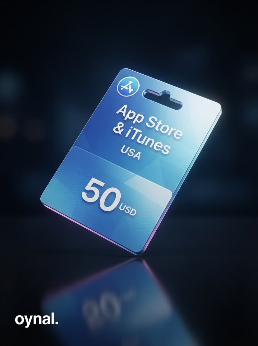 50 USD App Store iTunes Hediye Kartı
