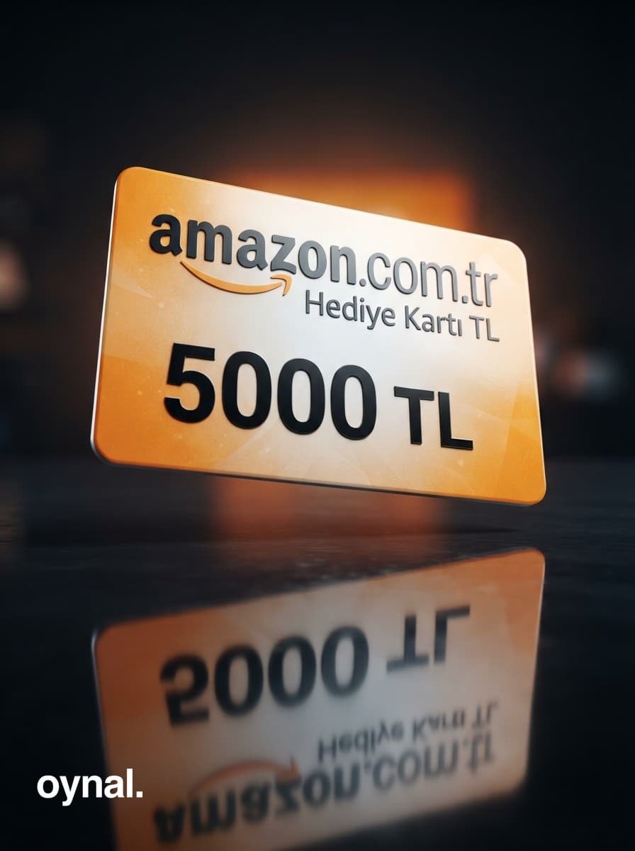 Amazon.com.tr Hediye Kartı 5000 TL