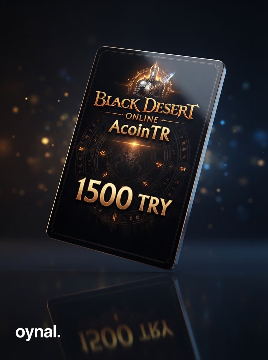 Black Desert 1500 TRY Kredi