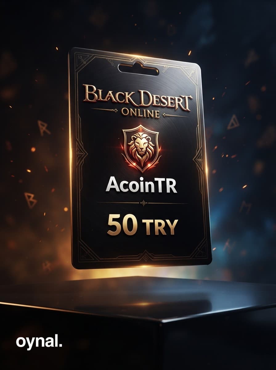 Black Desert 50 TRY Kredi