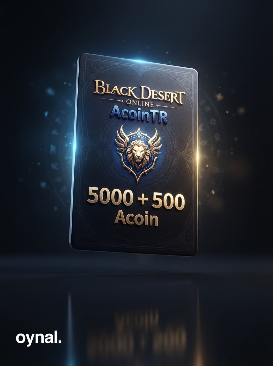 Black Desert 5000 + 500 Acoin