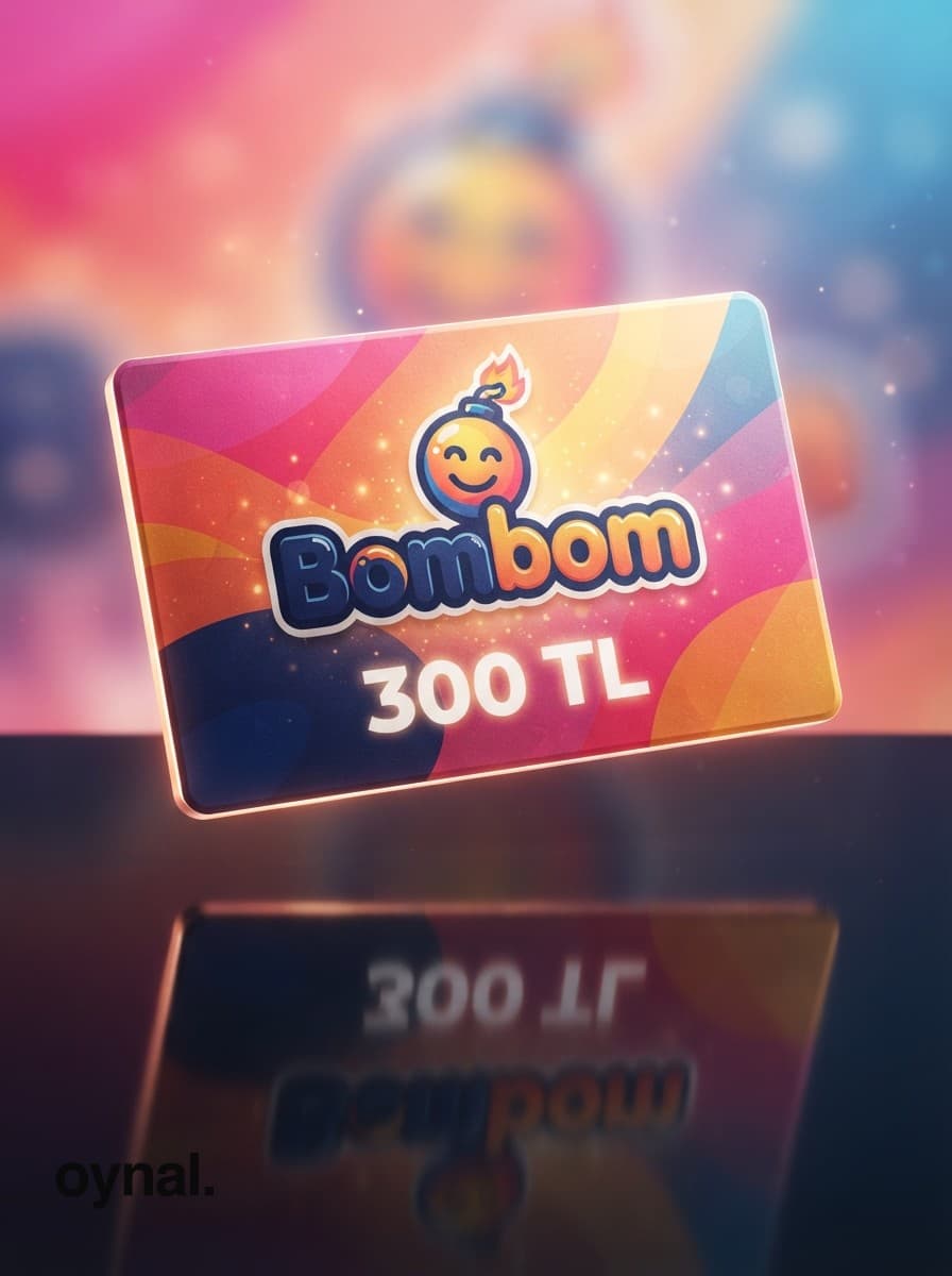 Bombom 300 TL - 1500 Kredi - 45000 Kupon