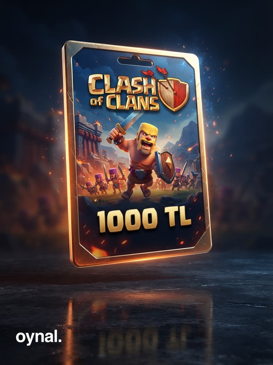 Clash of Clans 1000 TL (iOS)