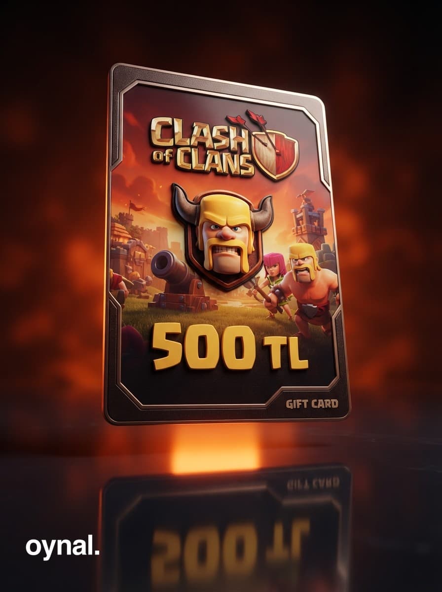 Clash of Clans 500 TL (iOS)