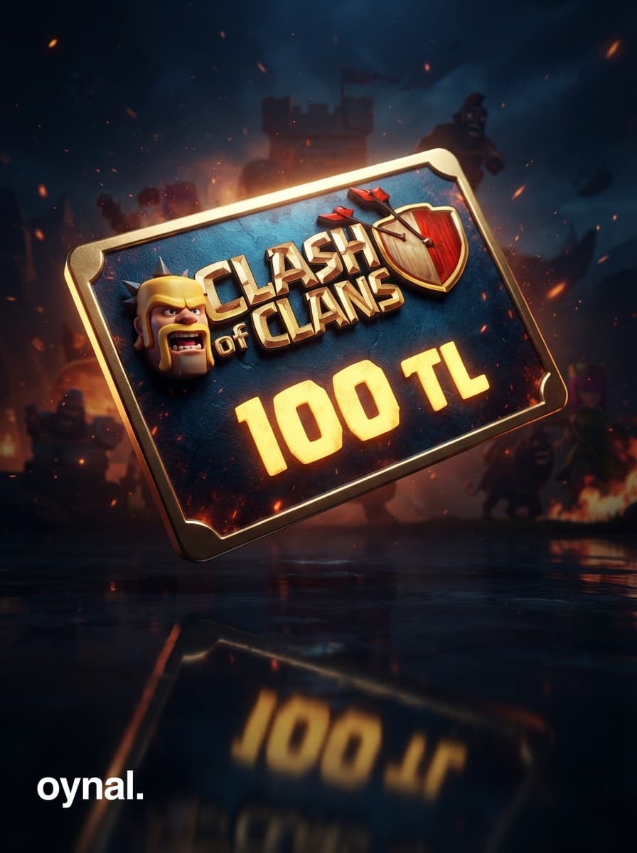 Clash Royale 100 TL Google Play Gift Card