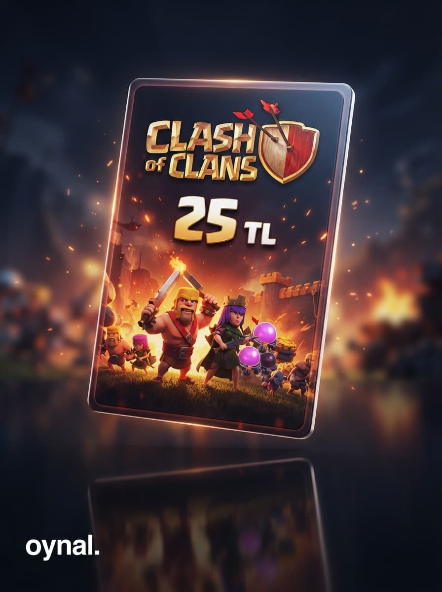 Clash Royale 25 TL Google Play Gift Card