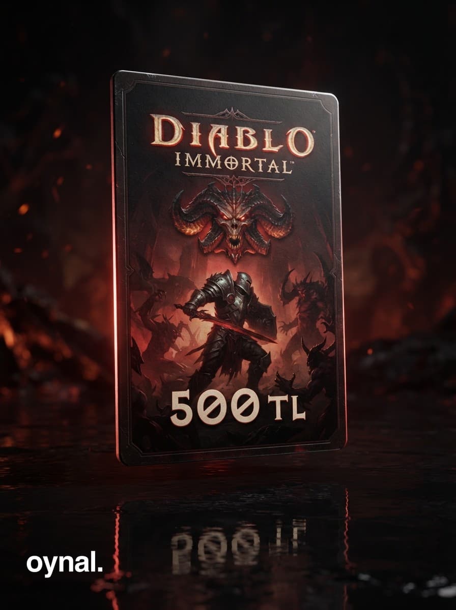 Diablo Immortal 500 TL Bakiye (iOS)