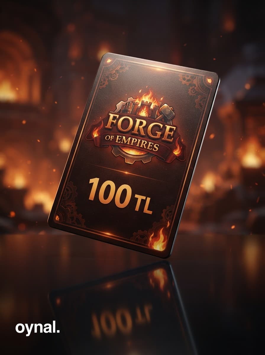 Forge Of Empires Google Play 100 TL Hediye Kartı