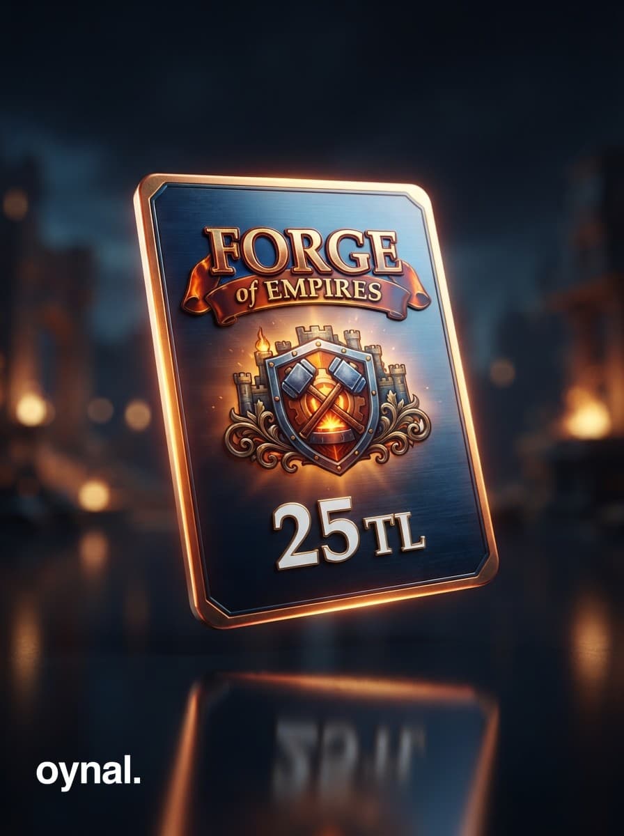 Forge Of Empires Google Play 25 TL Hediye Kartı