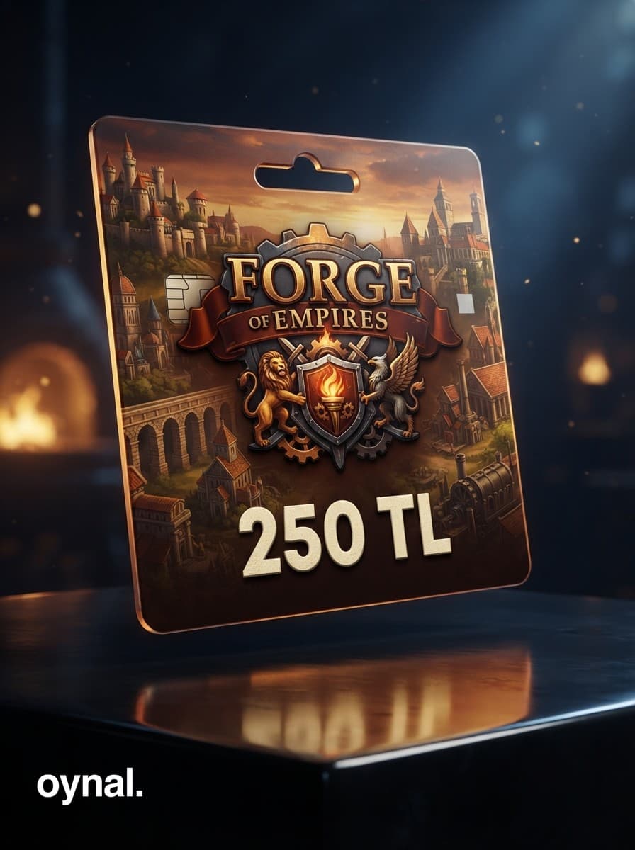 Forge Of Empires Google Play 250 TL Hediye Kartı