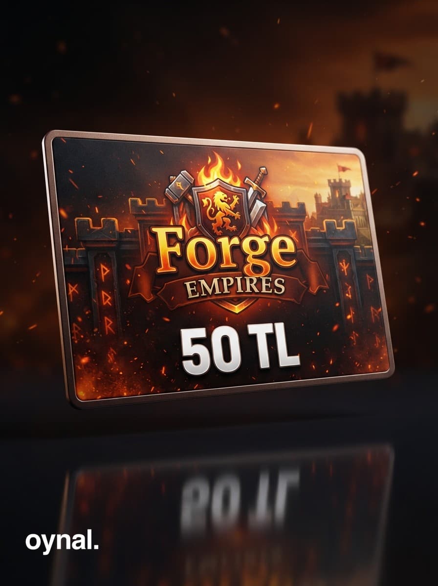 Forge Of Empires Google Play 50 TL Hediye Kartı
