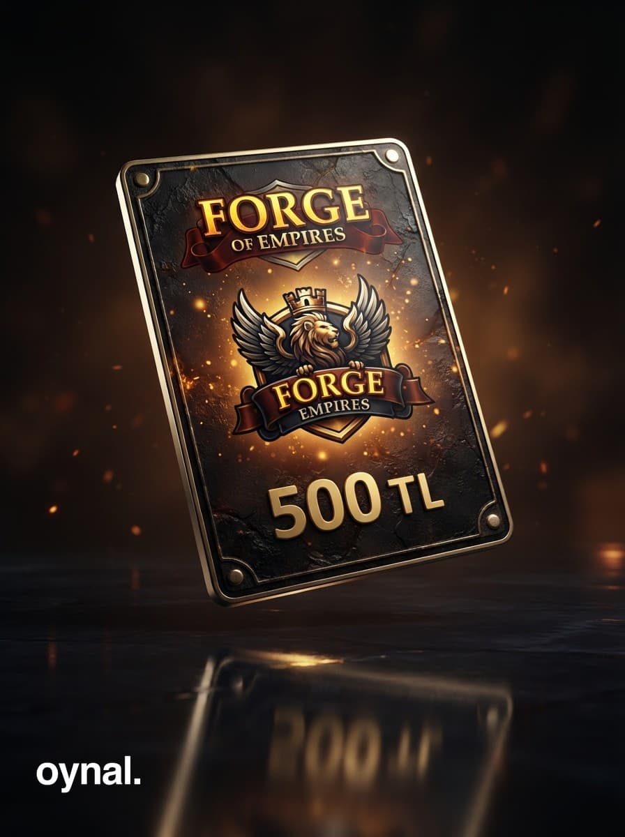 Forge Of Empires Google Play 500 TL Hediye Kartı