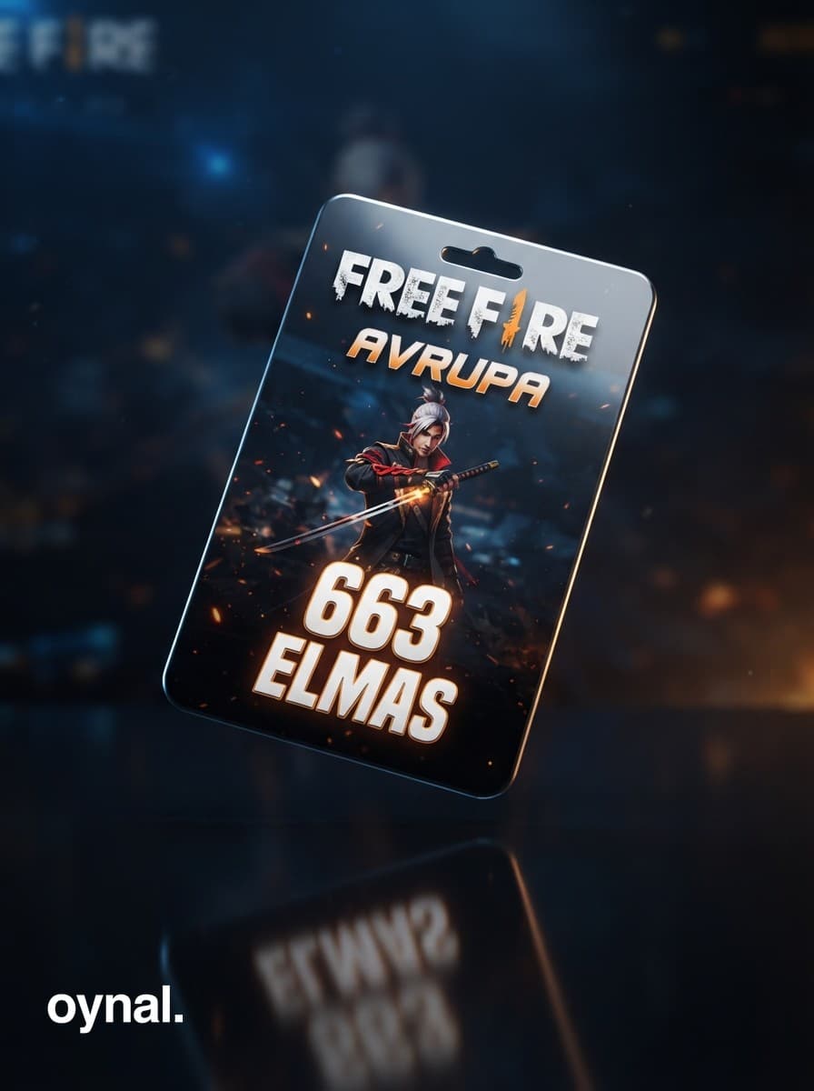 Free Fire Avrupa 663 Elmas
