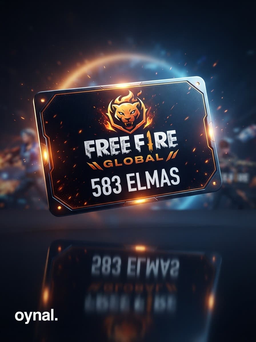 Free Fire Global 583 Elmas