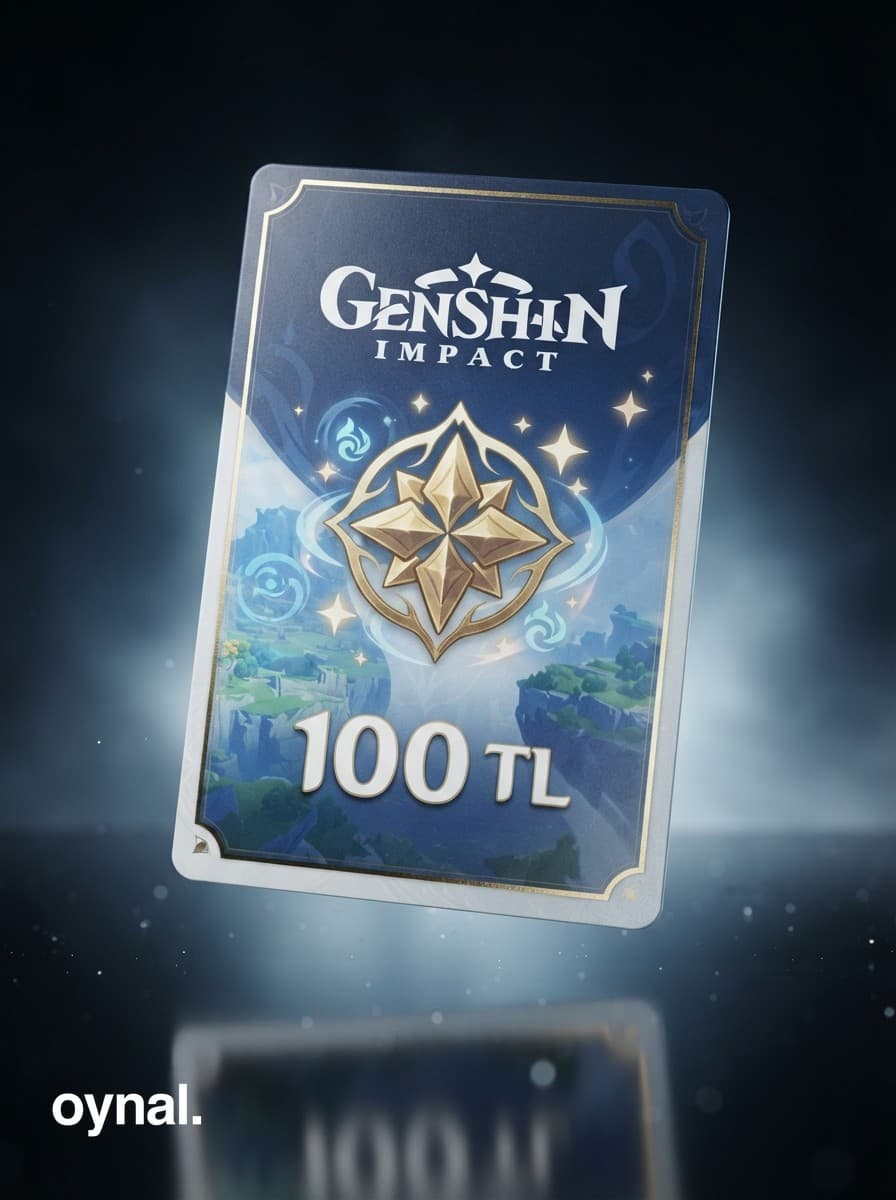 Genshin Impact 100 TL Google Play Hediye Kartı