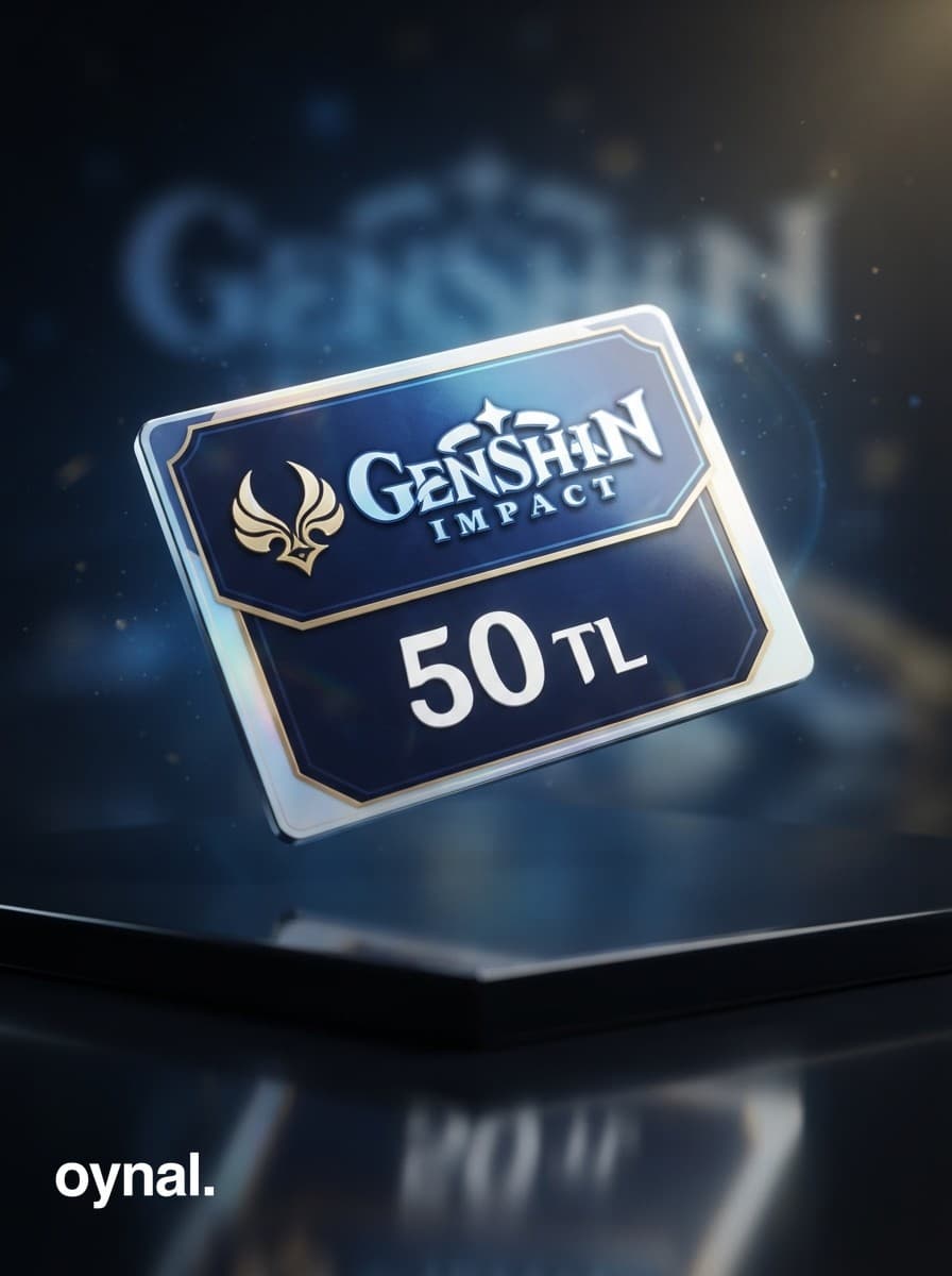 Genshin Impact 50 TL Google Play Hediye Kartı
