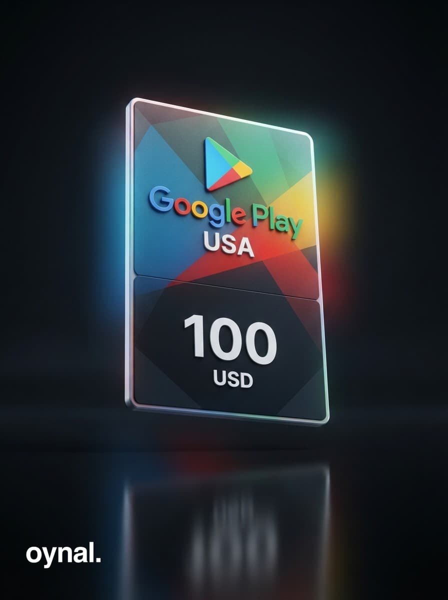 Google Play USA 100 USD