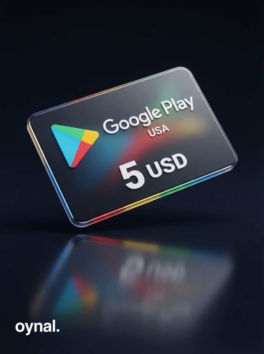 Google Play USA 5 USD