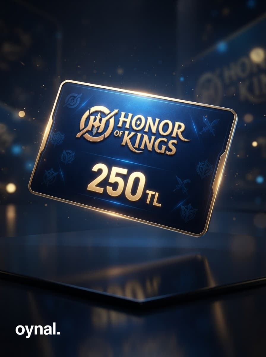 Honor of Kings 250 TL Hediye Kartı (IOS)