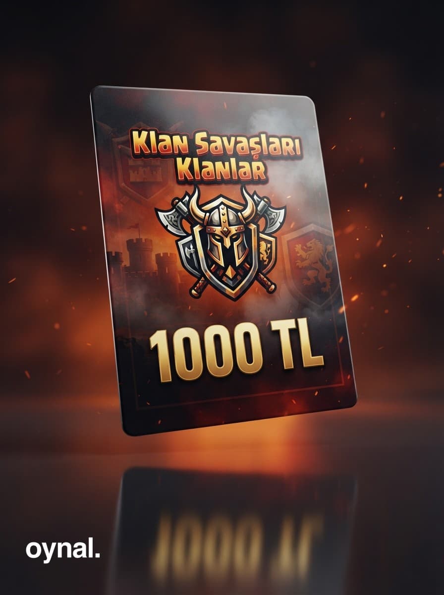 Klan Savaşları 1000 TL (IOS)