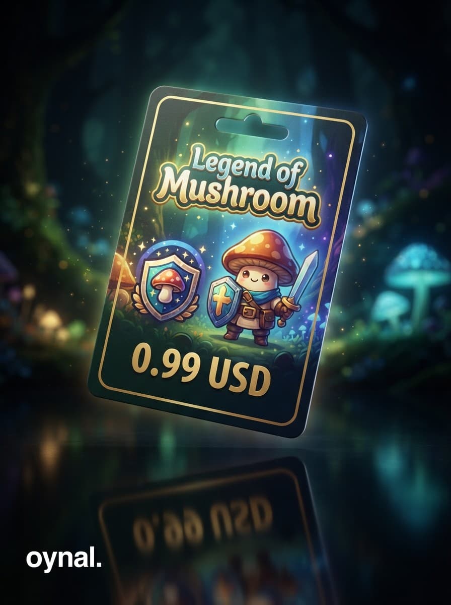 Legend of Mushroom 0.99 USD Gems + 20 Elmas