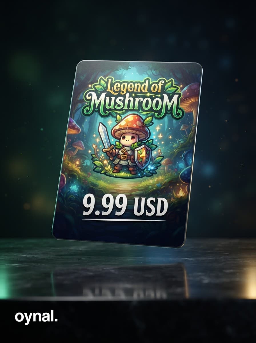 Legend of Mushroom 9.99 USD Gems + 200 Elmas