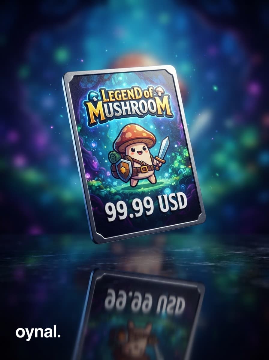 Legend of Mushroom 99.99 USD Gems + 2000 Elmas