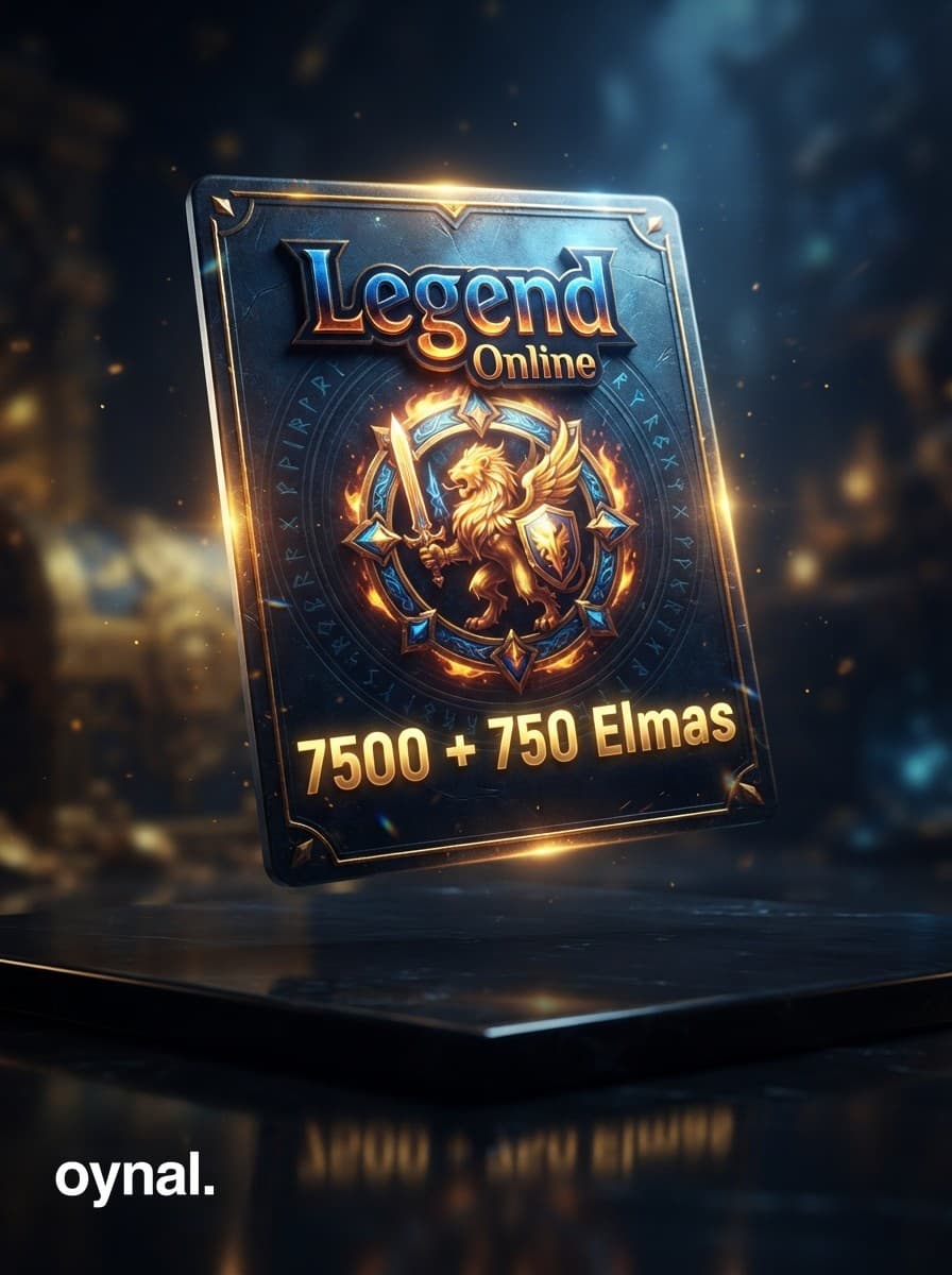 Legend Online 7500 + 750 Elmas
