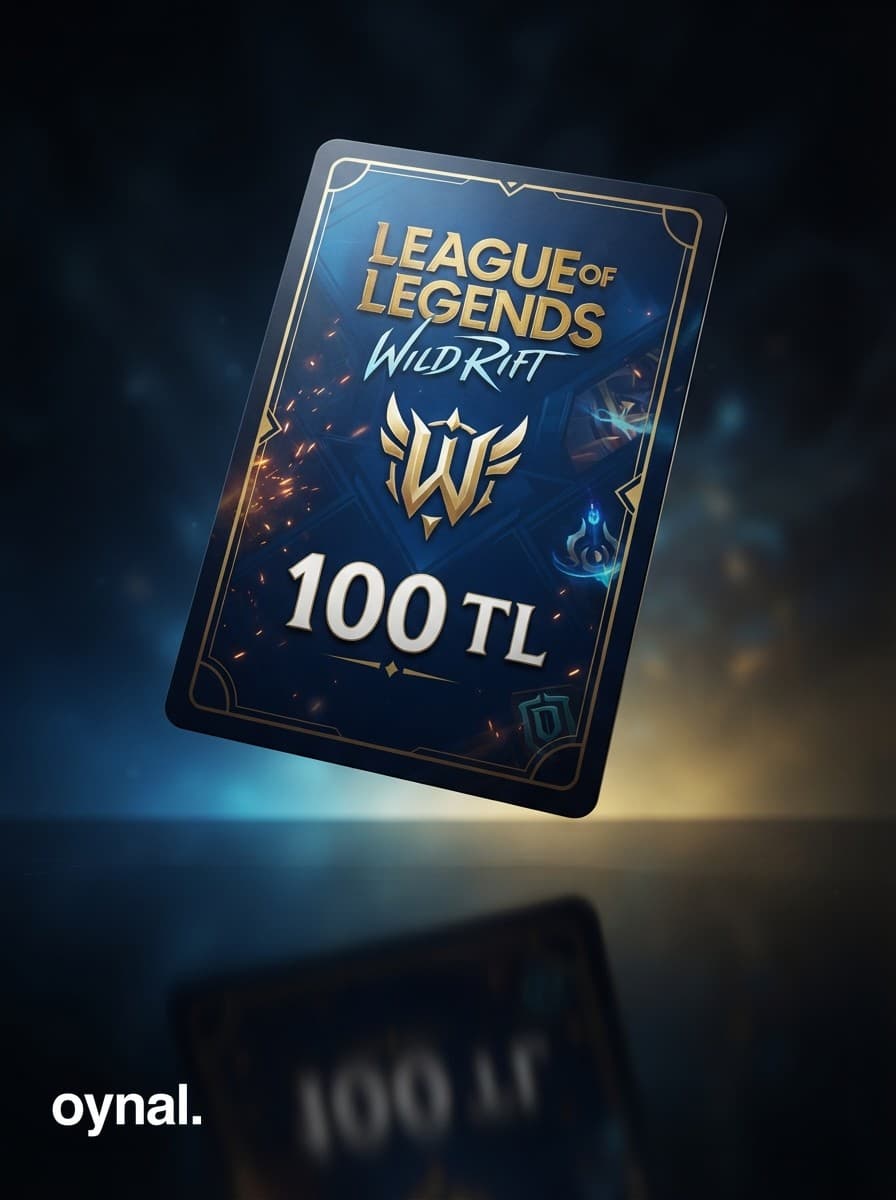 LoL: Wild Rift 100 TL Hediye Kartı (iOS)