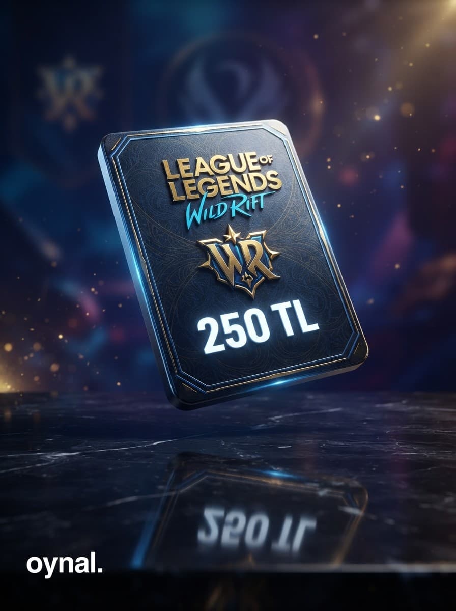 LoL: Wild Rift 250 TL Hediye Kartı (iOS)