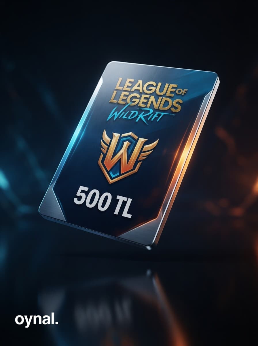 LoL: Wild Rift 500 TL Hediye Kartı (iOS)