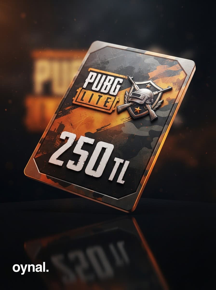 Pubg Lite Battle Coin 250 TL Razer Gold