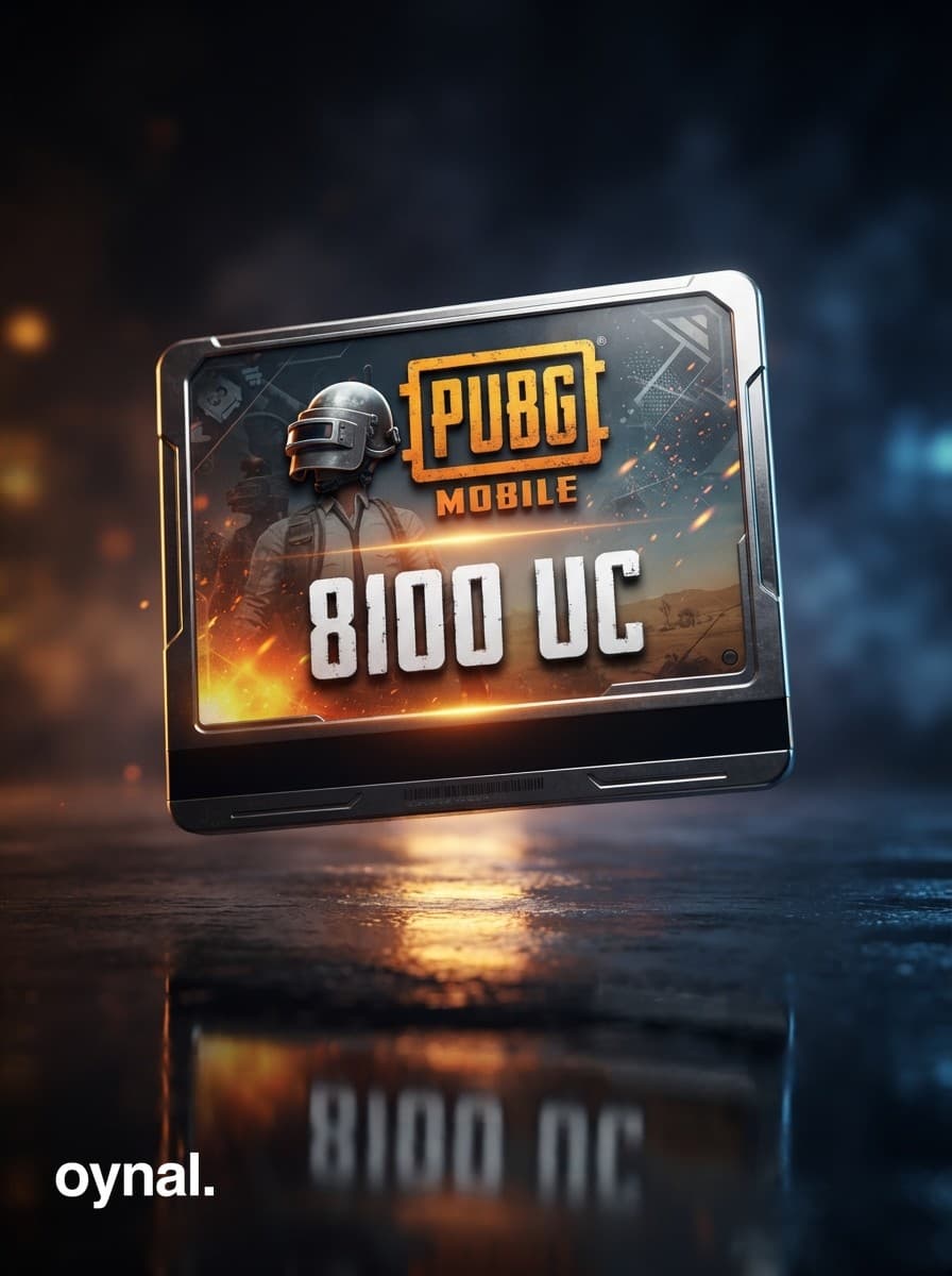 PUBG Mobile 8100 UC