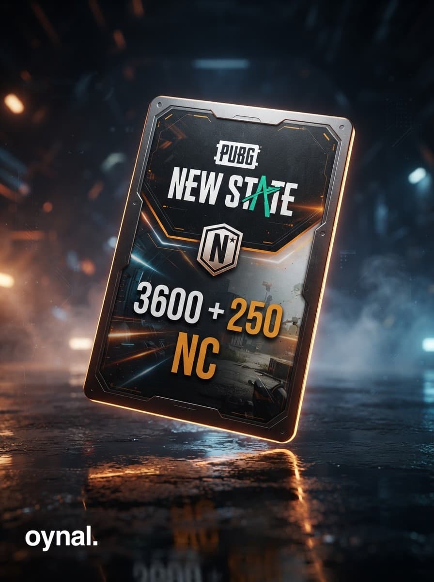 Pubg New State 3600 + 250 NC